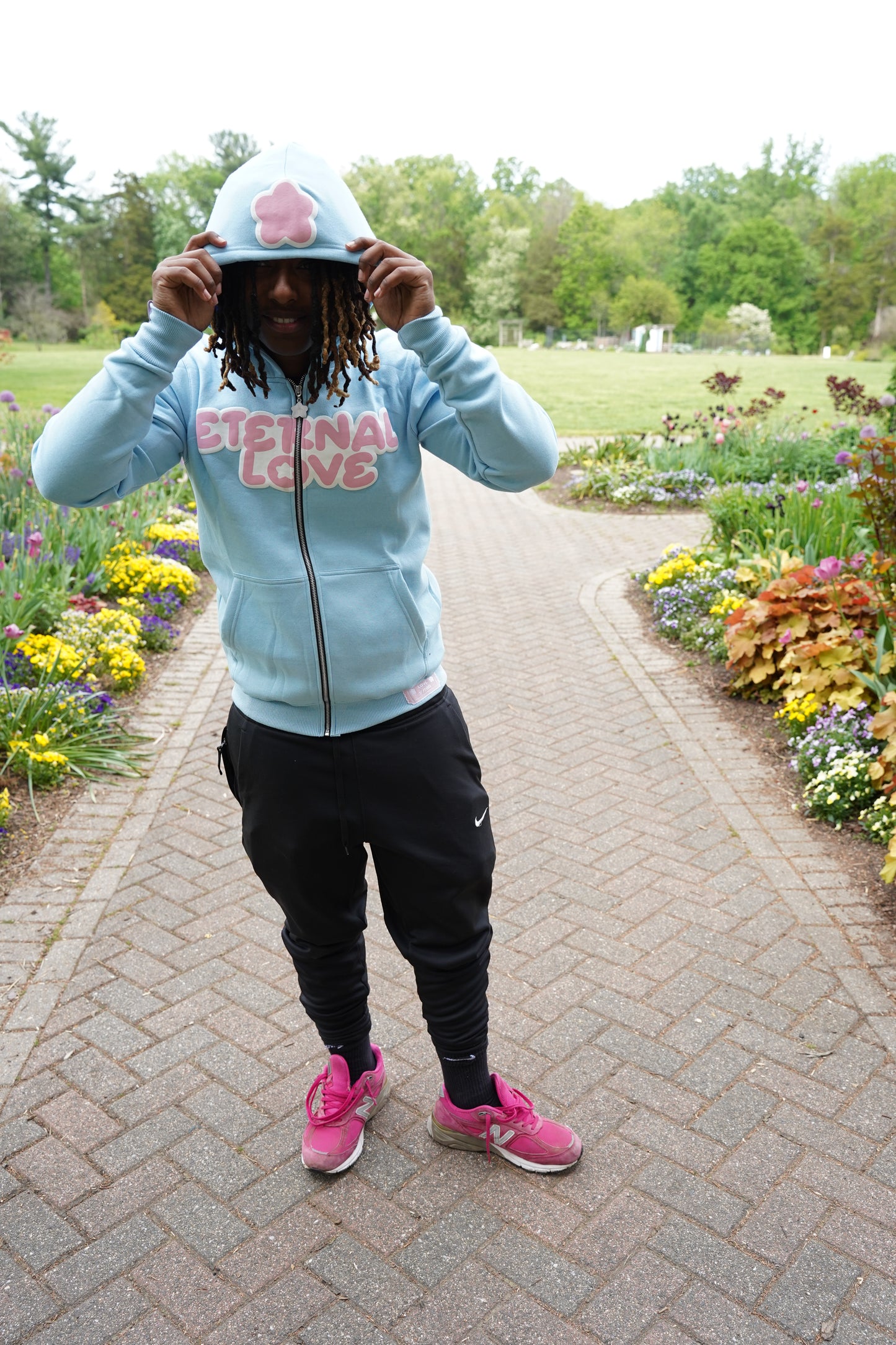 Eternal Love Made With Love Zip-Up - Cotton Candy Colorway