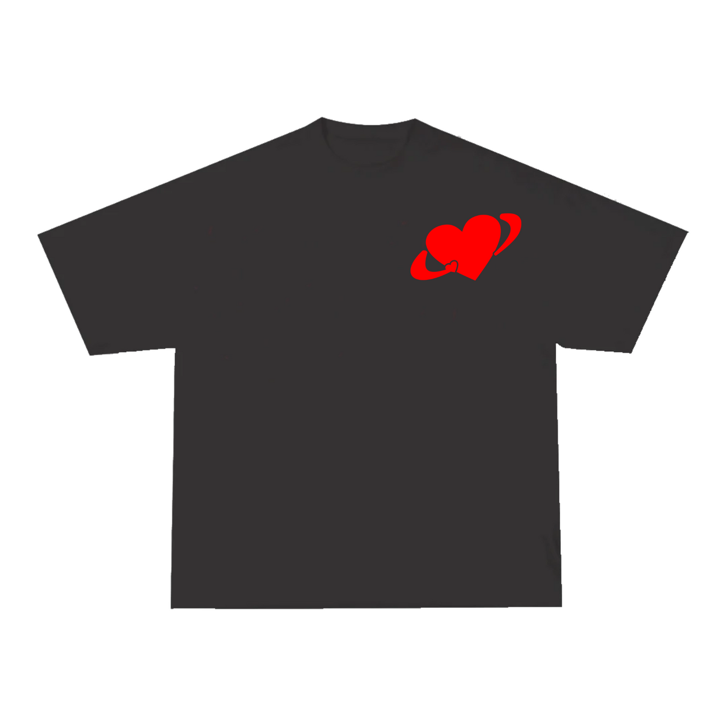 Eternal Heart T-Shirt Black/Red