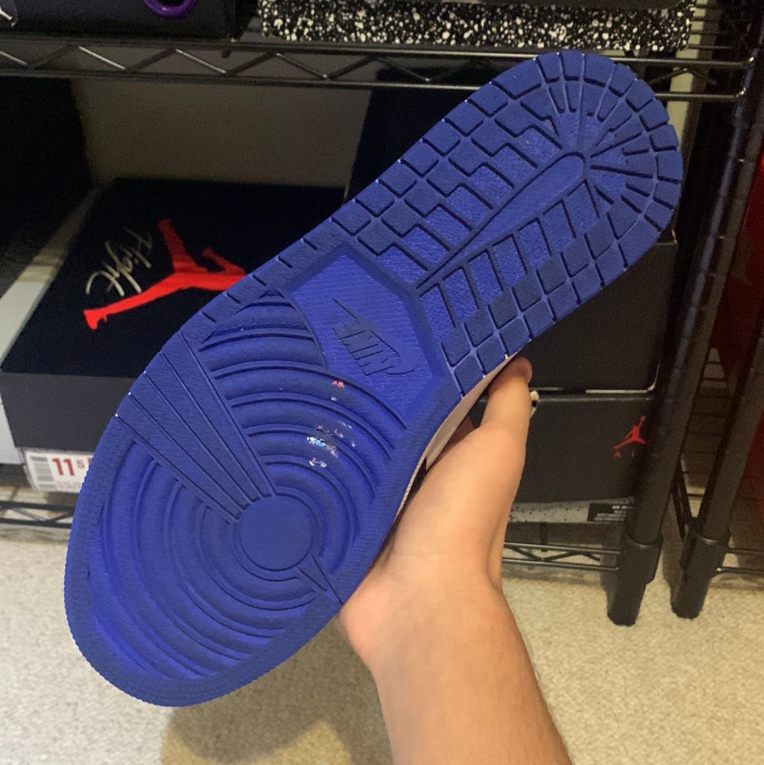 Preowned - Air Jordan 1 Royal Toe Size 10