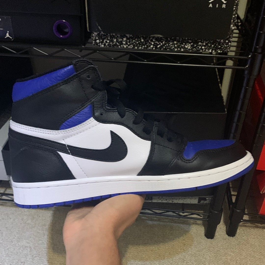 Preowned - Air Jordan 1 Royal Toe Size 10