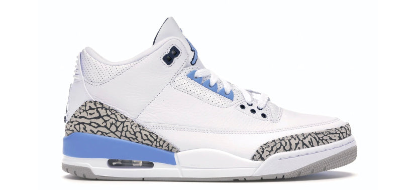 Preowned - Air Jordan 3 UNC Size 9.5
