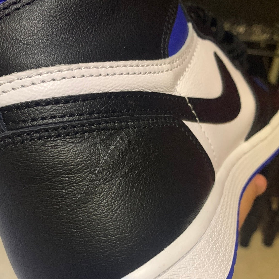 Preowned - Air Jordan 1 Royal Toe Size 10