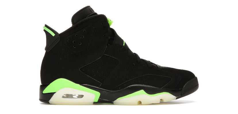 Preowned - Air Jordan 6 Electric Green Size 9.5
