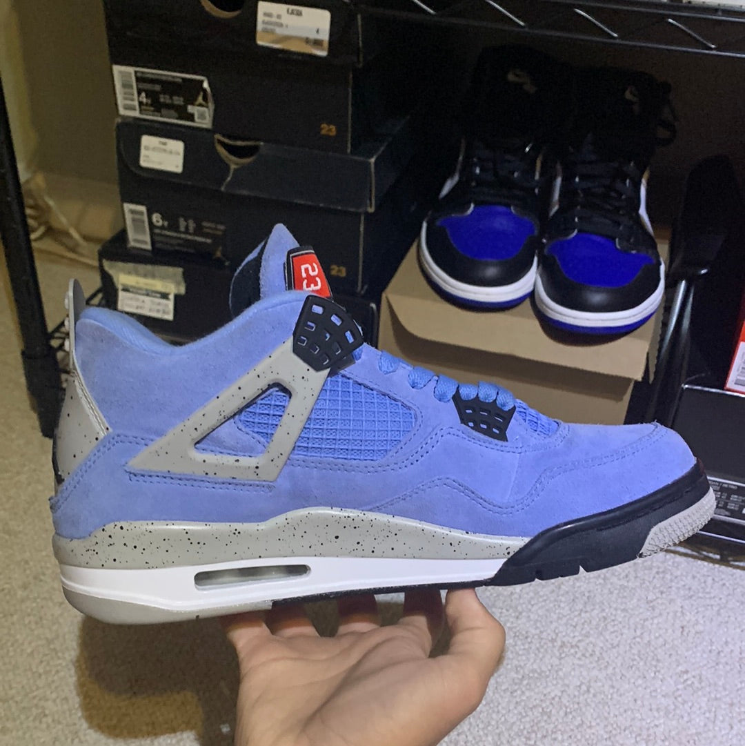 Preowned - Air Jordan 4 University Blue Size 9