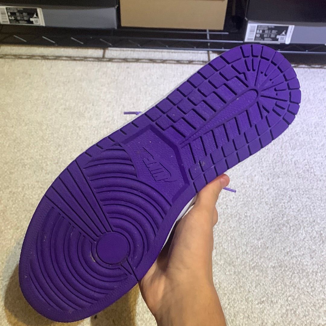 Preowned - Air Jordan 1 Court Purple 2.0 Size 12