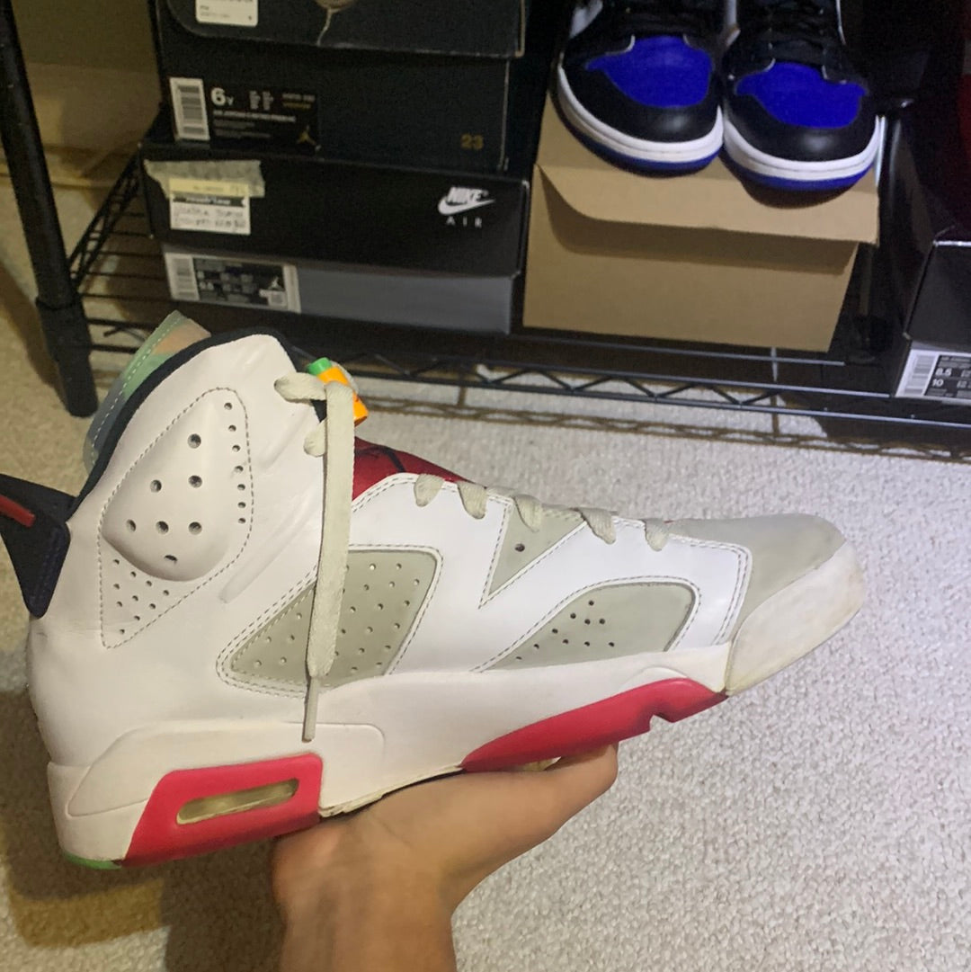 Preowned - Air Jordan 6 Hare Size 9