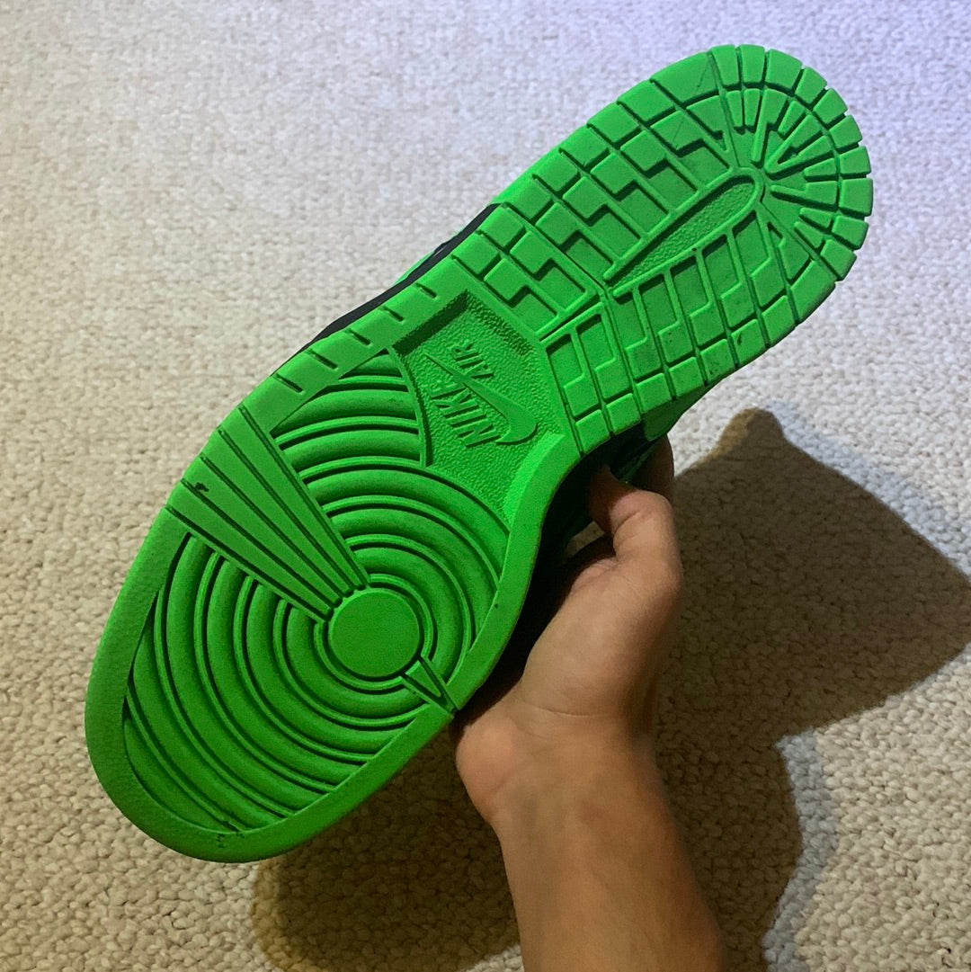 Preowned - Nike Dunk Off-White Green Size 12