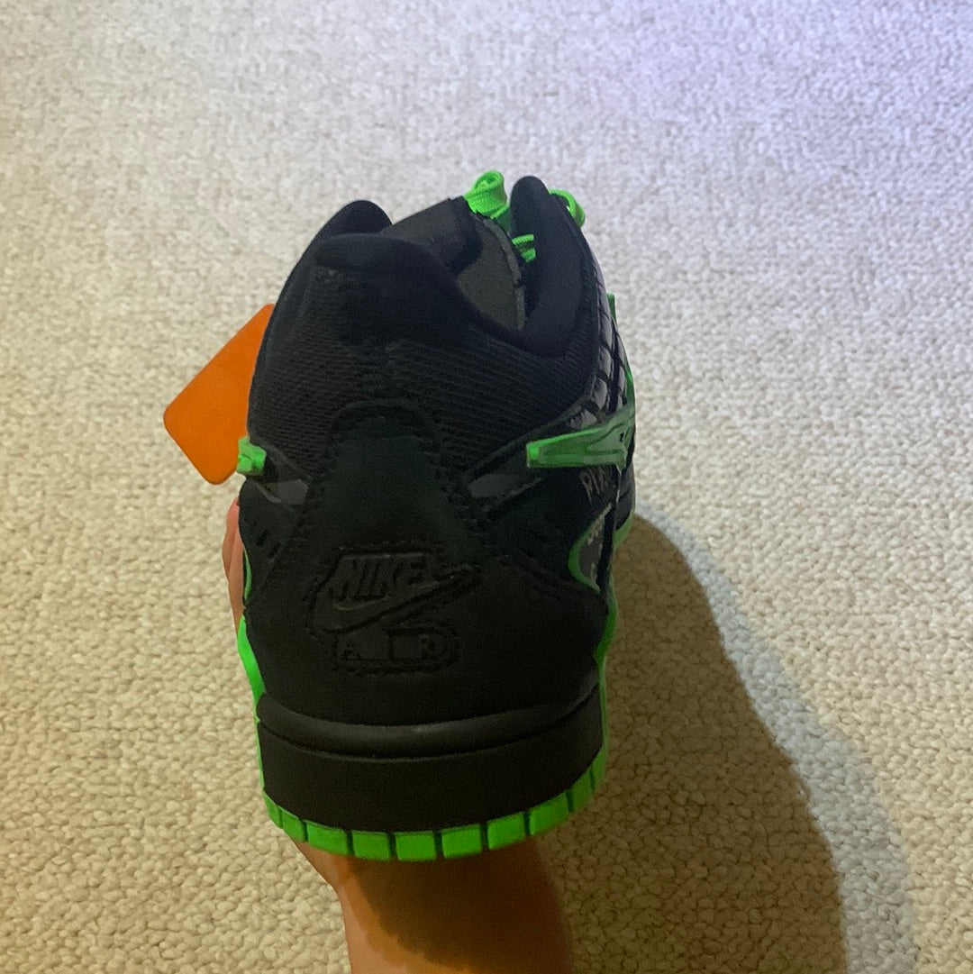 Preowned - Nike Dunk Off-White Green Size 12