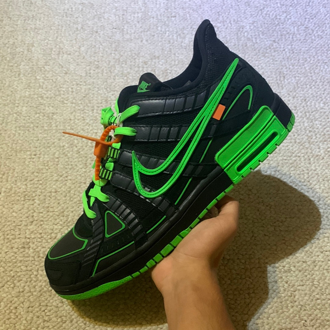 Preowned - Nike Dunk Off-White Green Size 12