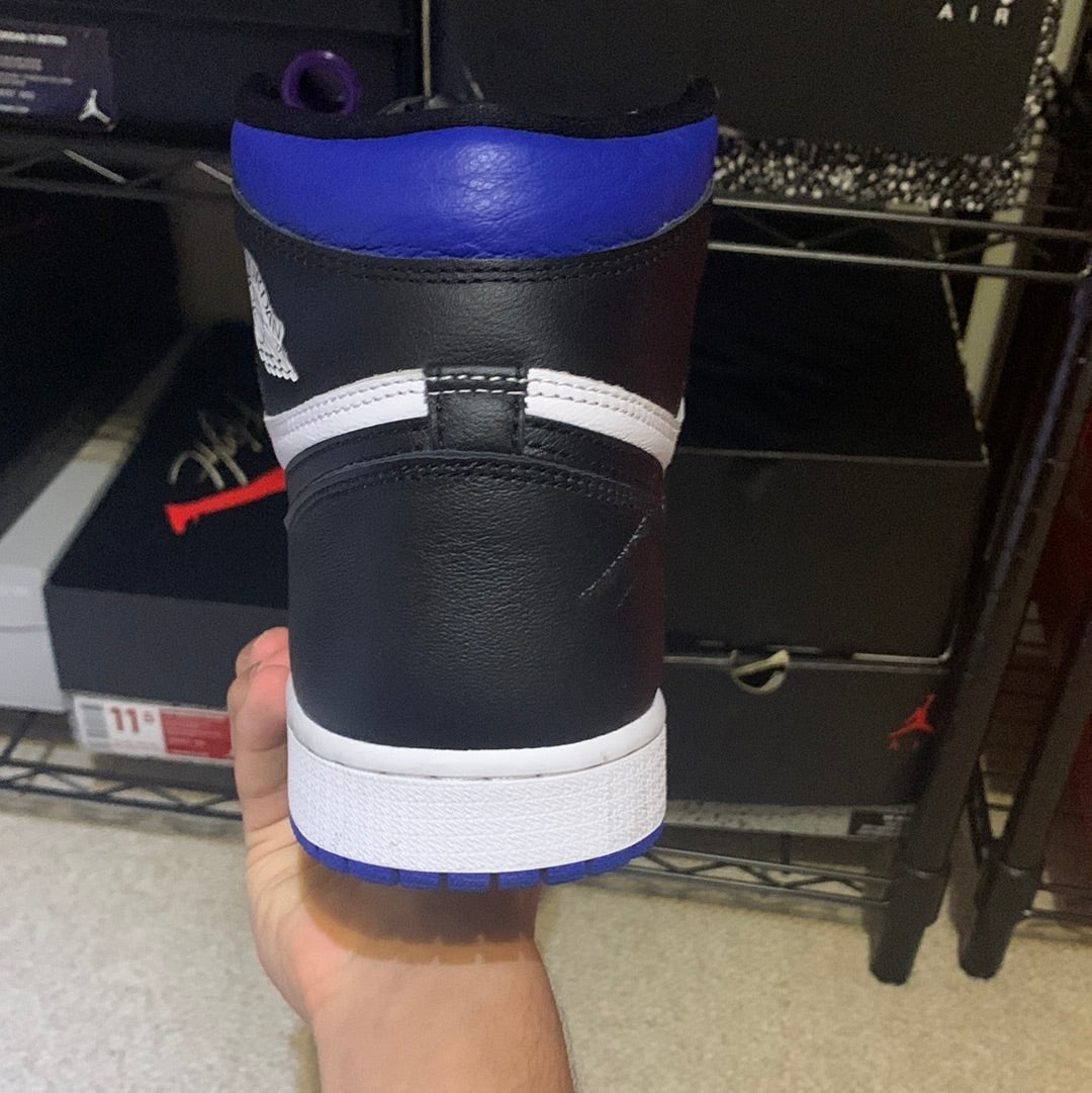 Preowned - Air Jordan 1 Royal Toe Size 10