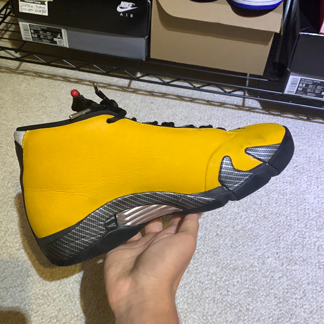 Preowned - Air Jordan 14 University Gold Size 8.5