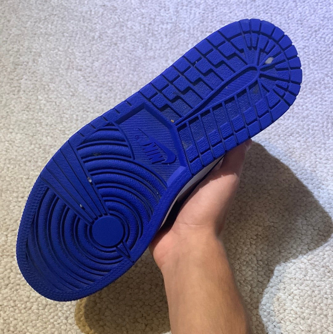 Preowned - Air Jordan 1 Royal Toe Size 9.5