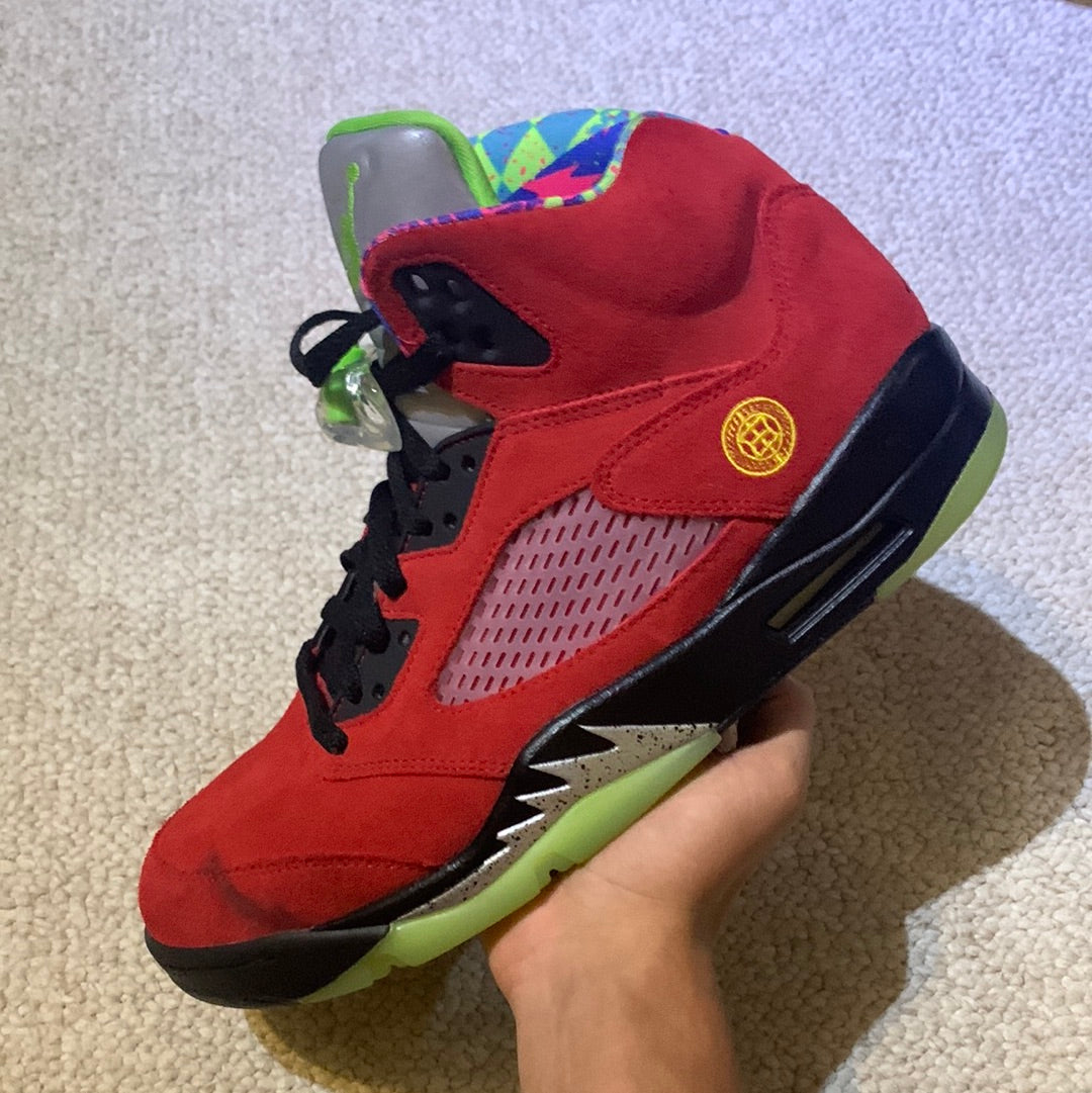 Preowned - Air Jordan 5 What The Size 9.5