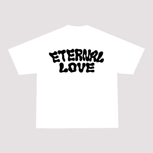 Eternal Love Cupid T-Shirt White/Black