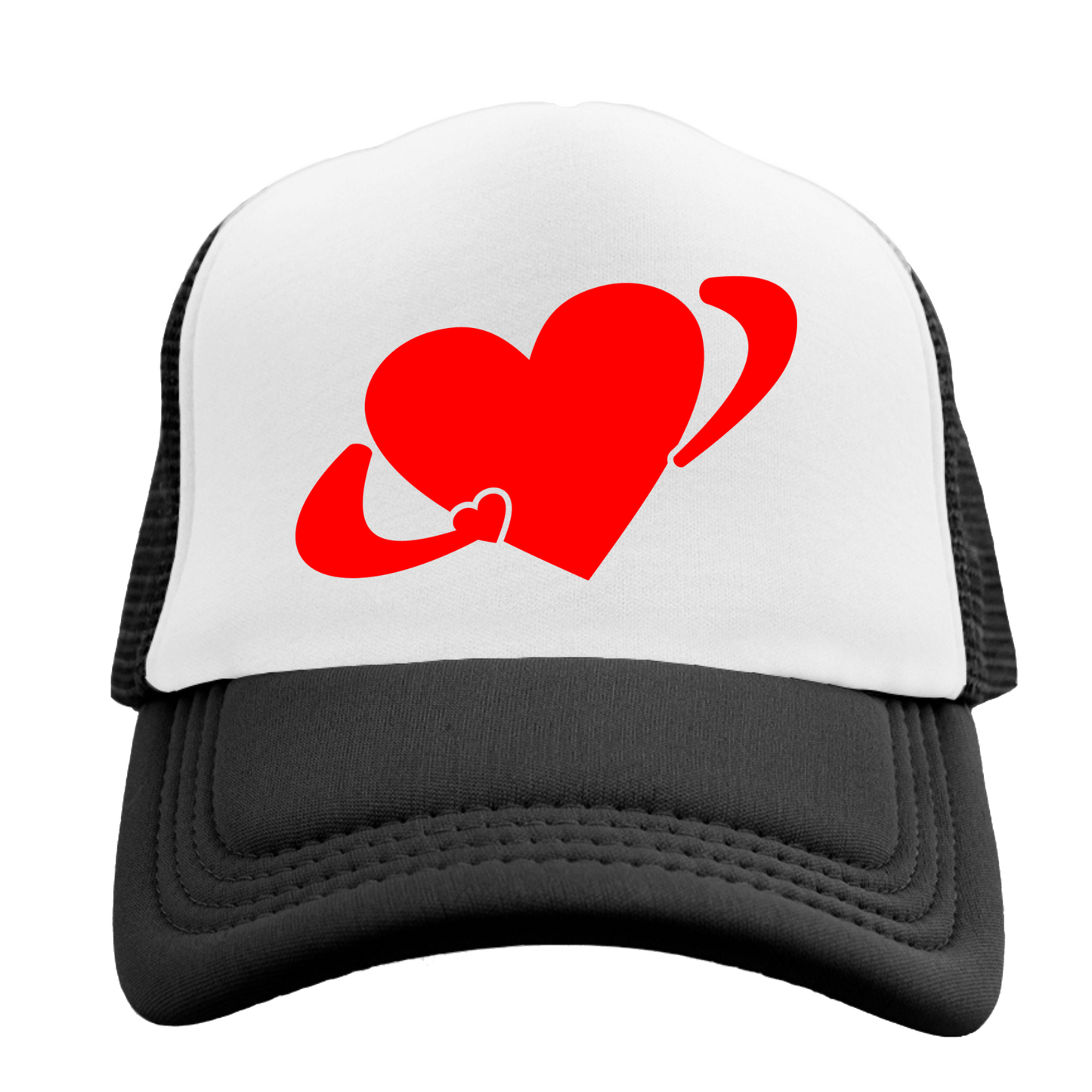 Eternal Embroidery Heart Hat