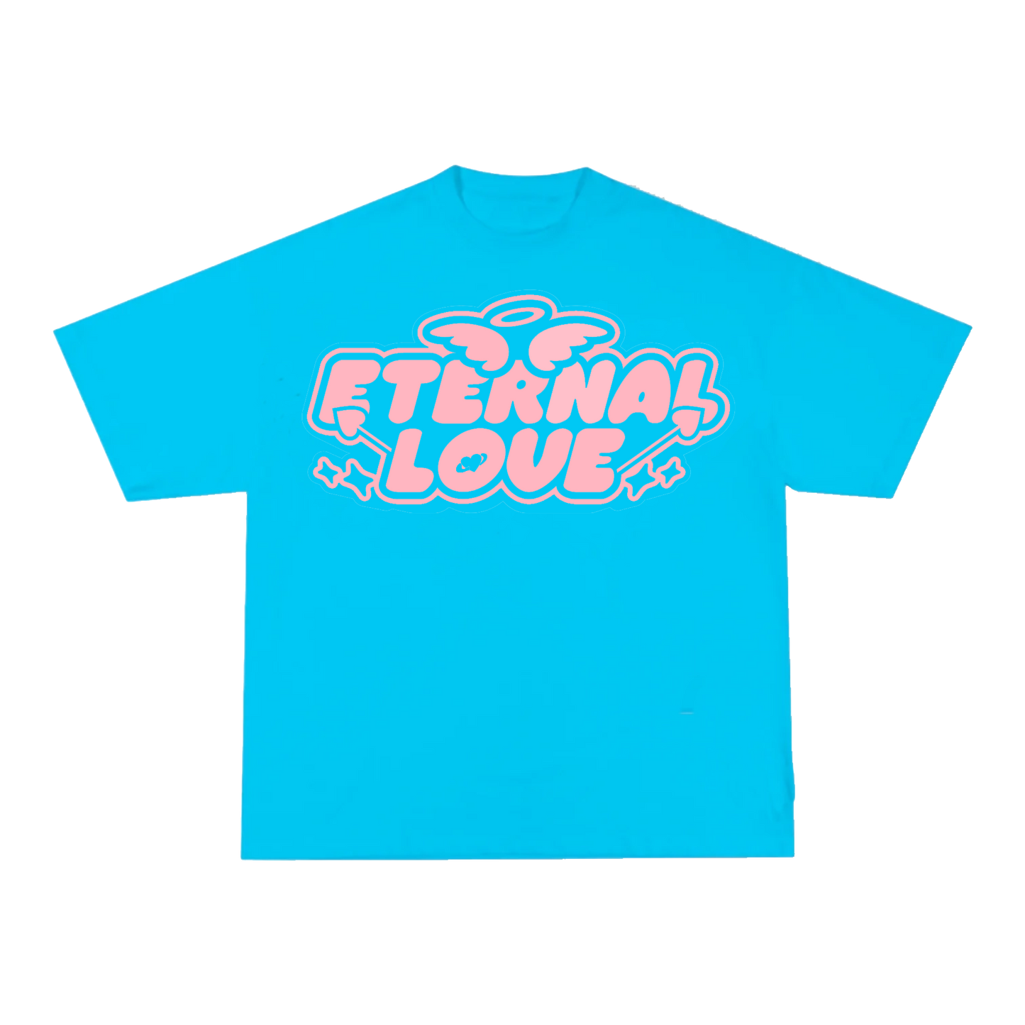 Eternal Love T-Shirt Blue/Pink