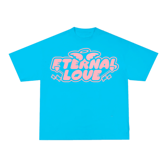 Eternal Love T-Shirt Blue/Pink