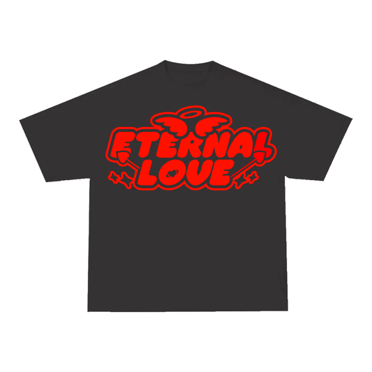 Eternal Love T-Shirt Black/Red
