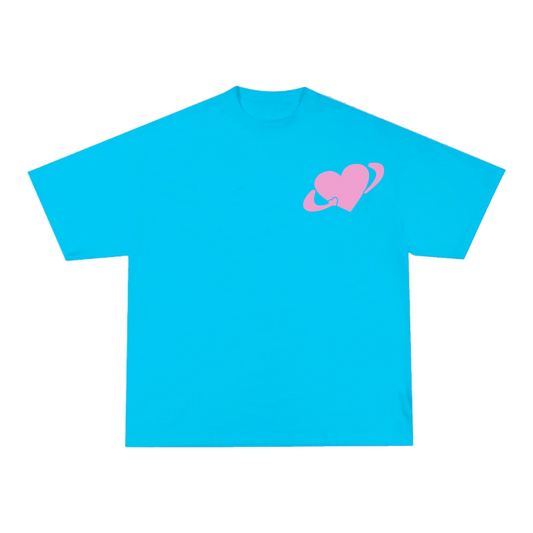 Eternal Heart T-Shirt Blue/Pink