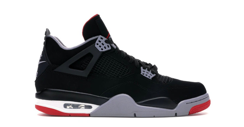 Preowned - Air Jordan 4 Bred Size 8.5